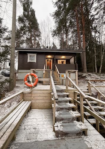 Ahveniston rantasauna Hämeenlinnassa